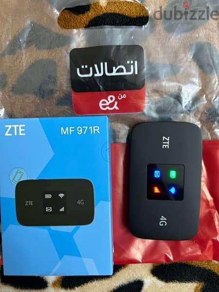 MIFI Router Etisalat with battery and 16GB Internet 0