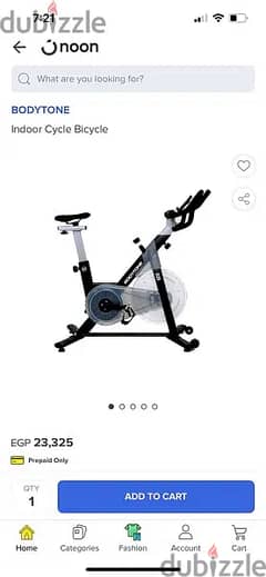 DS25 bodytone Exercise bike Sports