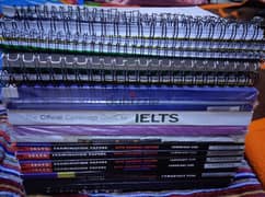 Cambridge books about IELTS + notes from previous exams 0
