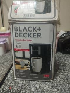 Black + Decker 1 Cup coffee maker 0