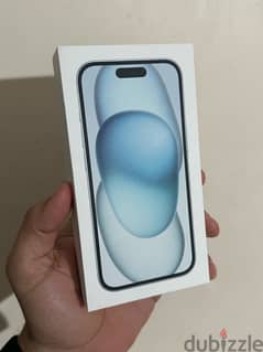 iPhone 15 128gb blue dual sim new sealed