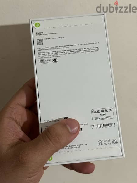 iPhone 15 128gb blue dual sim new sealed 1