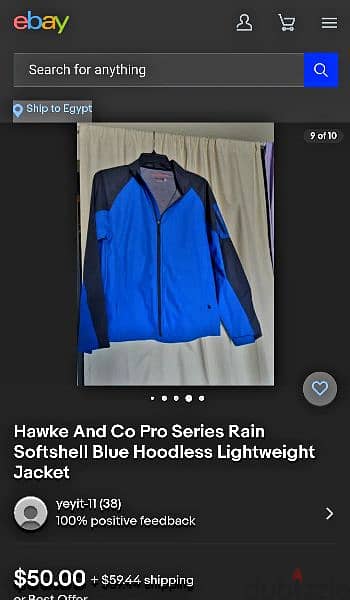 Hawke and Co jacket from USA 3XL 7