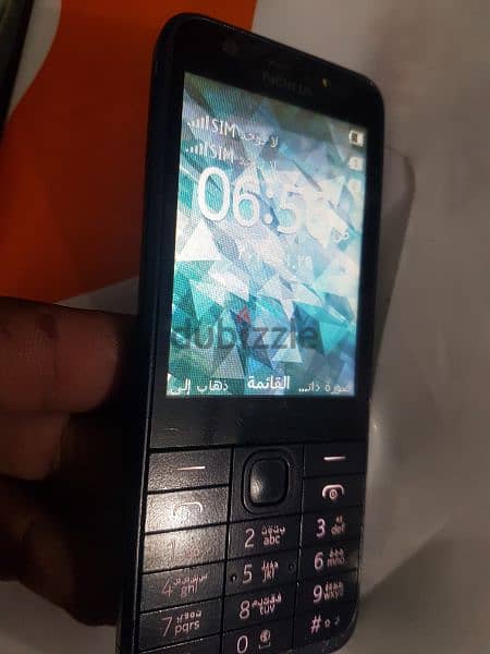 هاتف نوكيا 230,ازرق ثنائي الشريحة RM1172 2