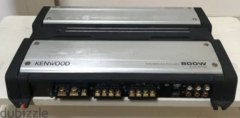 Kenwood KAC-8452  - 800W  4-Channel Amplifier with crossover 0