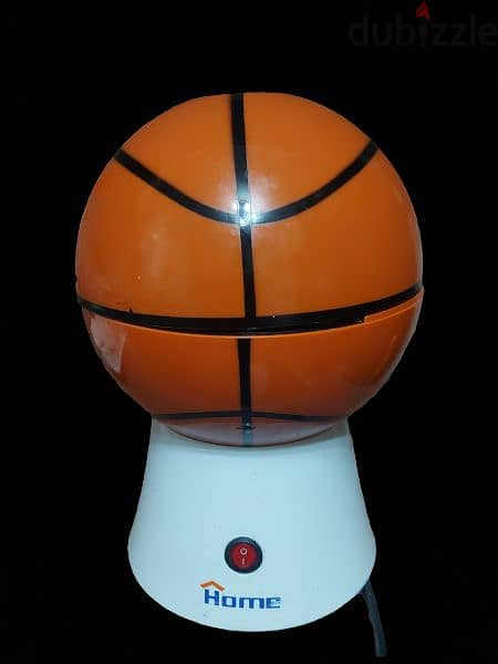 Basketball shaped popcorn machine 2