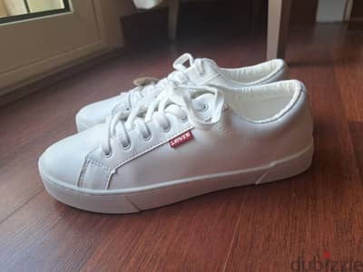 Levi's white shoes