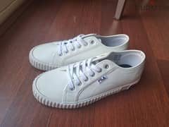 Fila white shoes size 40