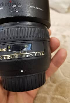 nikon lenses and flashlight