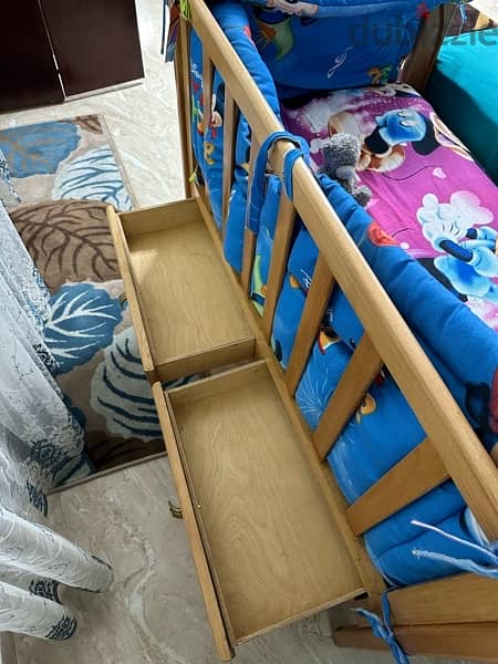 سرير اطفال خشب 3