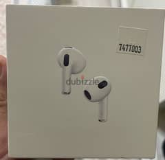 brand new original Apple Airpods generation 3, in sealed box 0