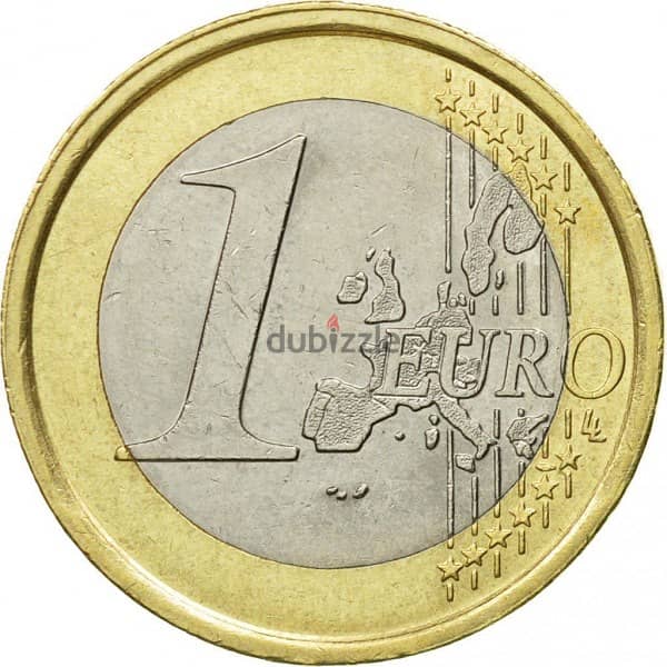 1 Euro Coin 2002 Italy - Leonardo Da Vinci 1