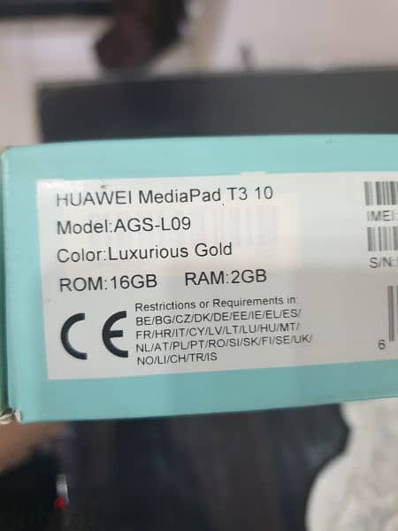 tablet Huawei 10 inch 3