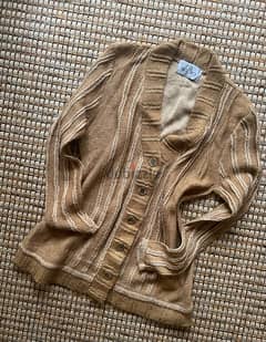 Real wool cardigan, like new, size 46, M 0