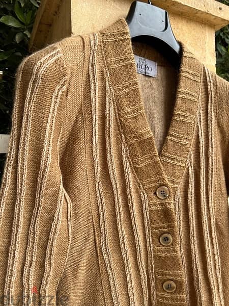 Real wool cardigan, like new, size 46, M 1