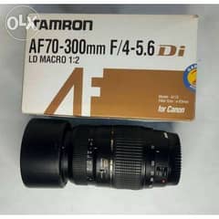 tamron lens 70-300mm macro 0