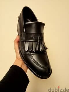 Original classic leather boots, size 45 0