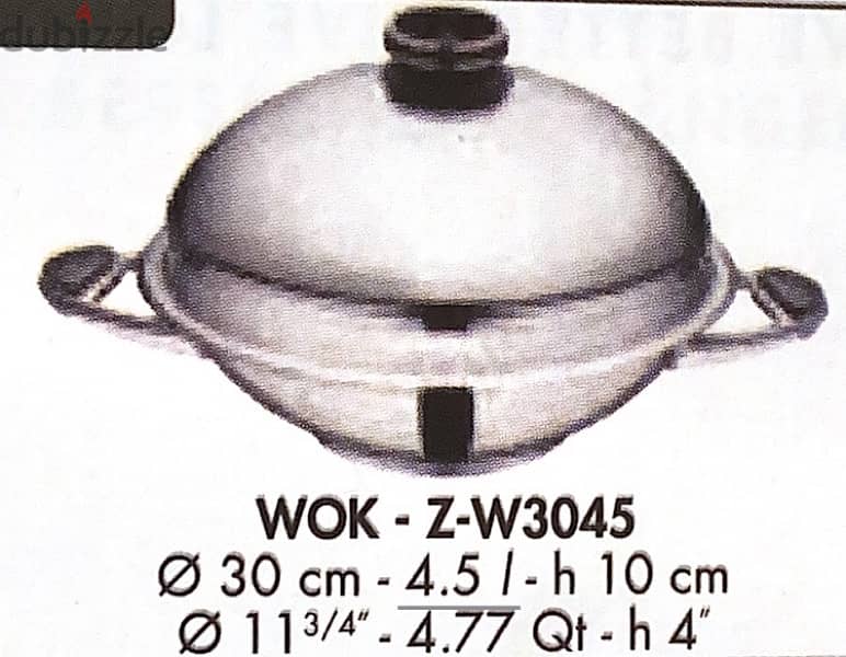 Zepter Wok with lid, 30 cm, 4.5 L 6