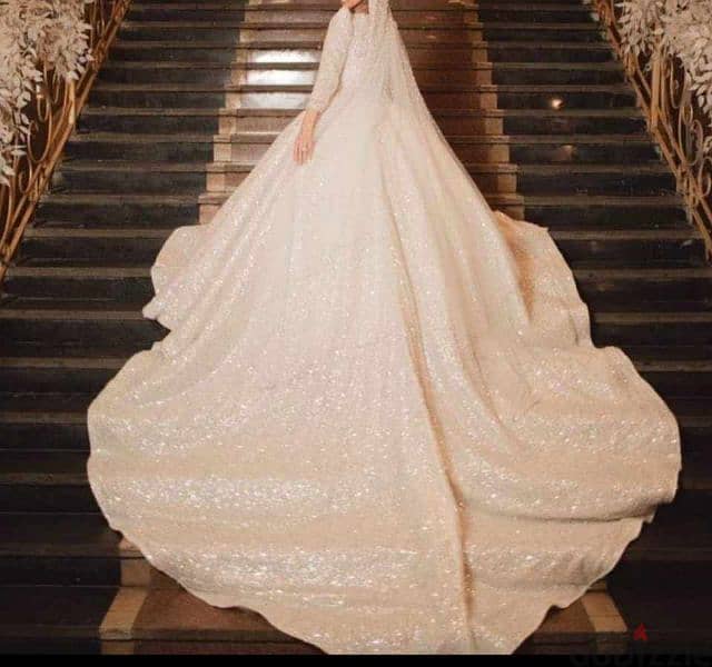 فستان زفاف هندميد استخدام تصوير فقط 2