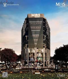 في Mas Tower بقسط 10 سنوات باميز موقع بسعر اللونش مكتب اداري 35 متر 0