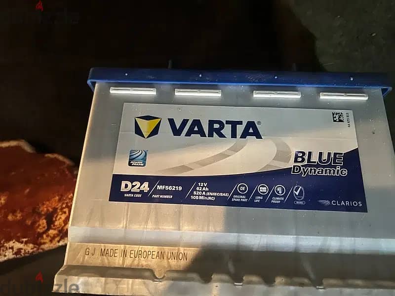 VARTA Battery TD70 بطاريه في حاله جيدة 0