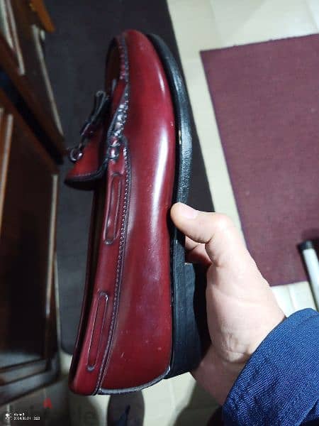 حذاء Bass أمريكي موديل Weejuns نبيتي مقاس ٤٢ جديد لم يستعمل. 4