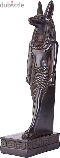 تمثال مصري لأنوبيس Statue of Egyptian God Anubis god of death 0