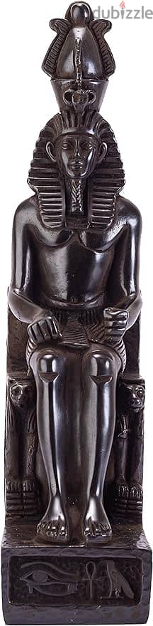 تمثال مصري قديم للملك الفرعون رمسيس Egyptian statue of Pharaoh king Ra 2