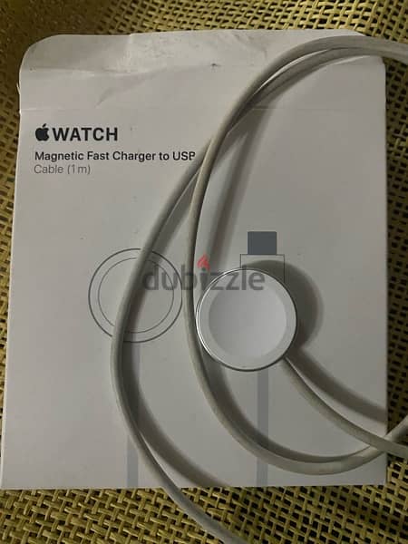 Magnetic Fast Charger to USB-C Cable For Apple Watch 1m White 3