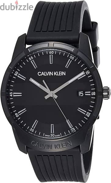 Calvin Klein Evidence Quartz Black Dial Men's Watch 3
