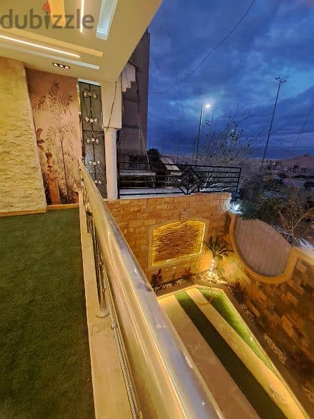 دوبلكس  فندقي روعة من الجمال على السور مباشره فيو الاهرامات 19