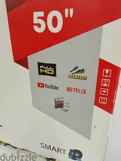 شاشه تورنيدو سمارت 4k زيروو للبيع 50 بوصه اندرويد سمارت