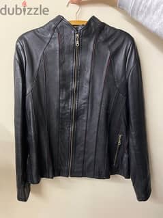 leather jacket/ جاكت جلد طبيعي