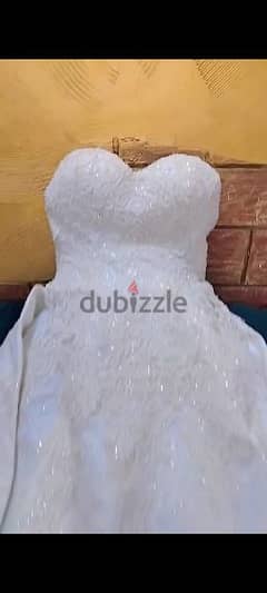 فستان زفاف صك بإكستنشن 0