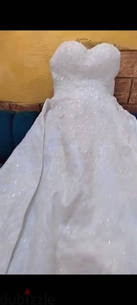 فستان زفاف صك بإكستنشن 1