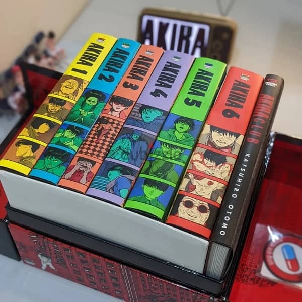 مجموعه كتب akira بسعر لقطه جداد 3