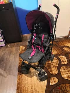 silver cross stroller used in an excellent condition