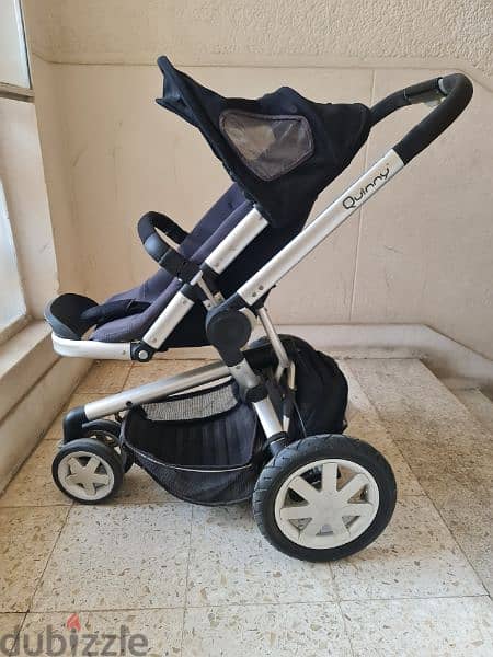 Quinny Buzz Xtra stroller with rain cover 2