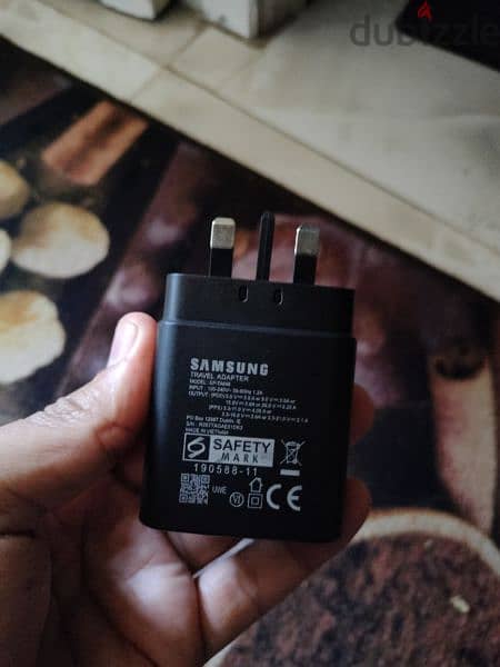 شاحن بكبل ٤٥وات وارد الخارج samsung supre fast charger 2.0 1