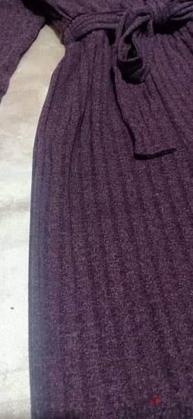 ribbed winter pink and purple jumpsuit umpsuit 3