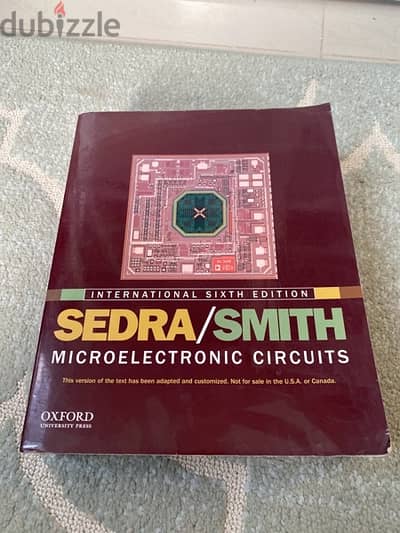 كتاب Sedra/Smith للـ Microelectronic circuits