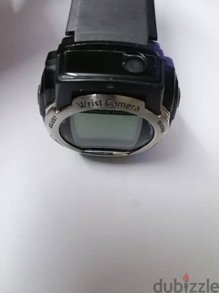 ساعة كاسيو يابانى بكاميرا Casio Camera Color Date  Men Black 2411 WQV- 1