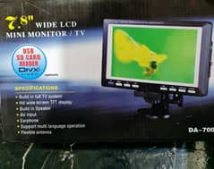 Mini Monitor 7.8 (wide lcd)/Tv 0