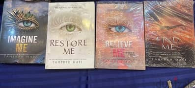 shatter me books (2 used, 2 new)