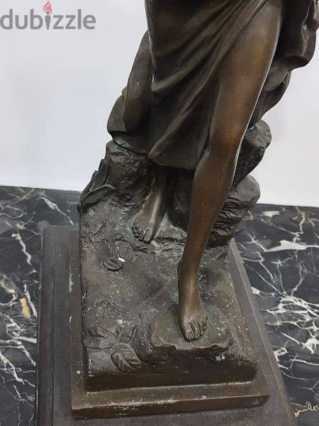 تمثال برونز تحفة انتيك ممضي 11