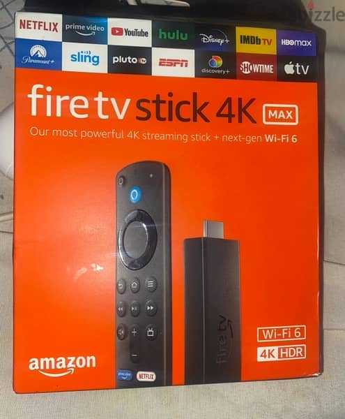 amazon fire tv stick max 4k سعرها ٨٠ دولار 1