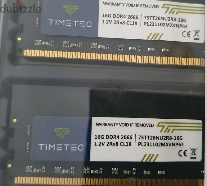 DESKTOP RAM 32GB KIT (2×16), DDR4, 5332 MT/S 1