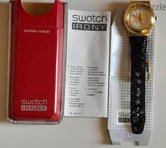 swatch Swiss made vintage ساعه سواتش سويسرية