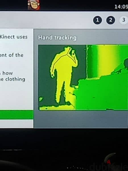 Xbox 360 with kinect and one controller 1