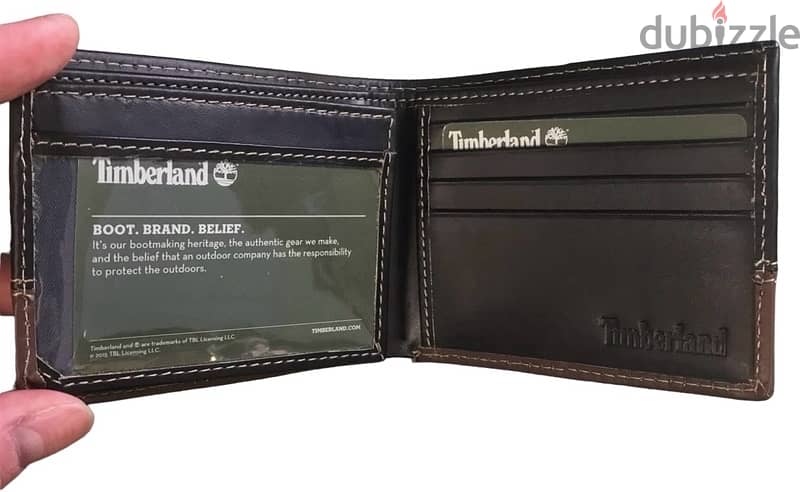 Original timberland Men Wallet ‏REAL LEATHER محفظه رجالي تيمبرلاند 2